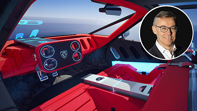 Peugeot vynalezl hranatý volant a chystá řízení po drátě, jako v letadle, říká jeho šéf