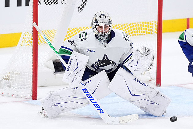 Patera zavřel branku Abbotsfordu a vychytal své první čisté konto sezony v AHL