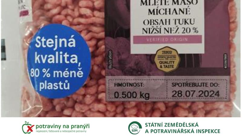 Pozor na nebezpečné mleté maso z Tesca a Kauflandu. Inspekce v něm odhalila salmonelu