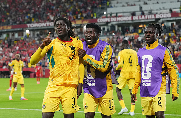 Ghana - Panama 1:0, outsider dlouho hrozil, v nastavení ale rozhodl Yirenkyi